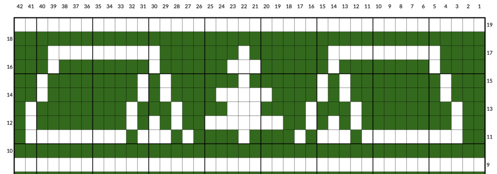 Crochet Chart - Free Crochet Camp Mug Pattern